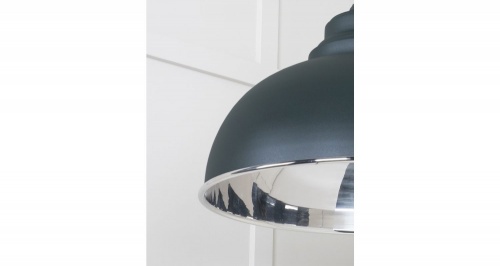 Smooth Nickel Harborne Pendant in Dingle