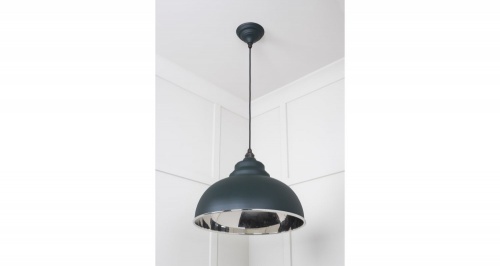 Smooth Nickel Harborne Pendant in Dingle