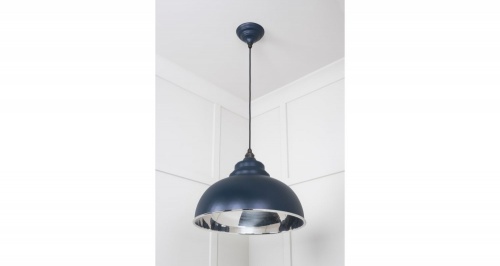 Smooth Nickel Harborne Pendant in Dusk