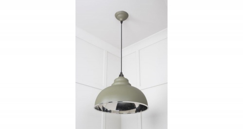 Smooth Nickel Harborne Pendant in Tump