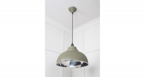 Smooth Nickel Harborne Pendant in Tump