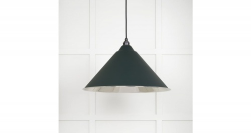 Smooth Nickel Hockley Pendant in Dingle