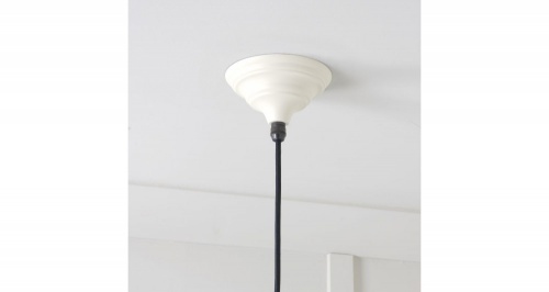 Smooth Nickel Hockley Pendant in Teasel