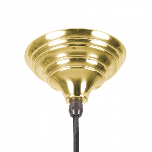 Smooth Brass Interior Harborne Pendant