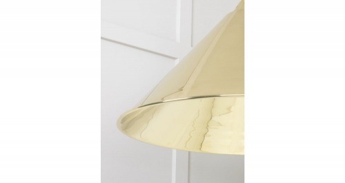 Smooth Brass Hockley Pendant