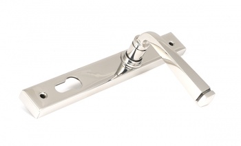 Polished Marine SS (316) Avon Slimline Lever Espag. Lock Set