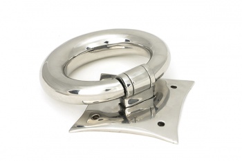 Polished Marine SS (316) Ring Door Knocker