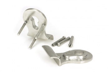 Satin Marine SS (316) 50mm Euro Door Pull (Back to Back fixings)