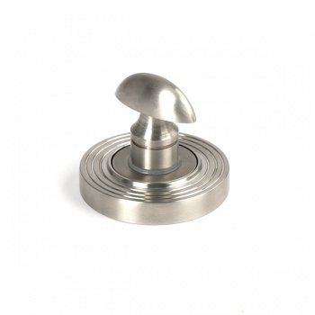 Satin Marine SS (316) Round Thumbturn Set (Beehive)