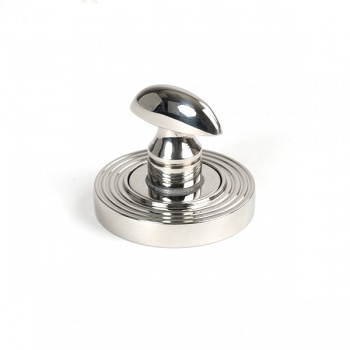 Polished Marine SS (316) Round Thumbturn Set (Beehive)