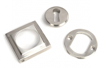 Satin Marine SS (316) Round Escutcheon (Square)