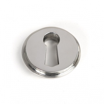 Polished Marine SS (316) Round Escutcheon (Plain)