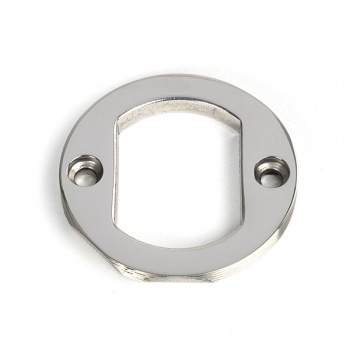 Polished Marine SS (316) Round Escutcheon (Beehive)