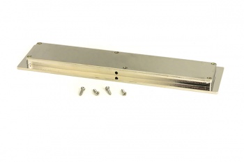 Polished Nickel 250mm Plain Rectangular Pull