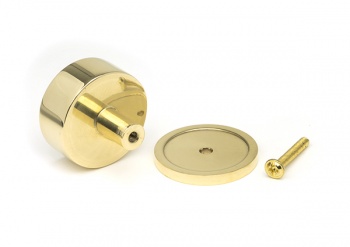 Polished Brass Kelso Cabinet Knob - 38mm (Plain)