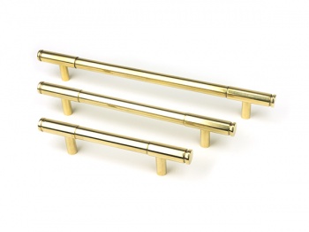 Polished Brass Kelso Pull Handle - Small