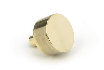 Aged Brass Kelso Cabinet Knob - 32mm (No rose)