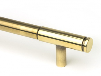 Aged Brass Kelso Pull Handle - Small