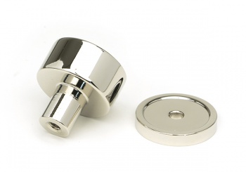 Polished Nickel Kelso Cabinet Knob - 25mm (Plain)