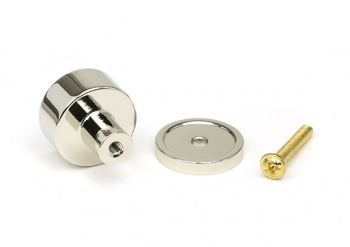 Polished Nickel Kelso Cabinet Knob - 25mm (Plain)