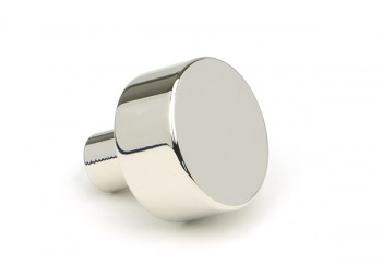 Polished Nickel Kelso Cabinet Knob - 25mm (No Rose)