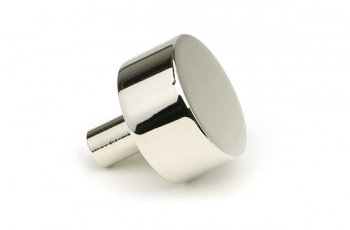 Polished Nickel Kelso Cabinet Knob - 32mm (No Rose)