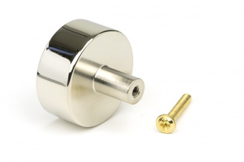 Polished Nickel Kelso Cabinet Knob - 38mm (No rose)