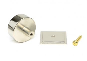 Polished Nickel Kelso Cabinet Knob - 38mm (Square)