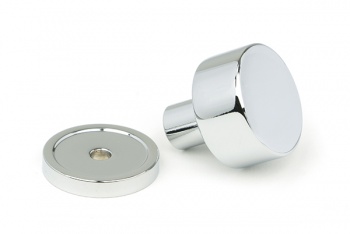 Polished Chrome Kelso Cabinet Knob - 25mm (Plain)