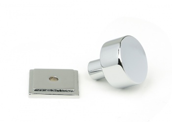 Polished Chrome Kelso Cabinet Knob - 25mm (Square)