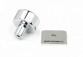 Polished Chrome Kelso Cabinet Knob - 25mm (Square)