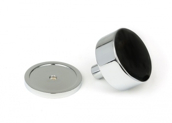 Polished Chrome Kelso Cabinet Knob - 38mm (Plain)