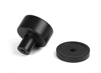 Matt Black Kelso Cabinet Knob - 25mm (Plain)