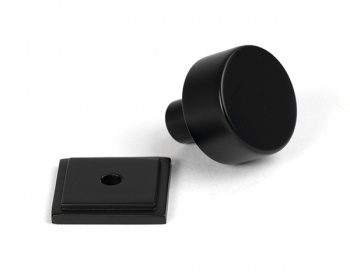 Matt Black Kelso Cabinet Knob - 25mm (Square)