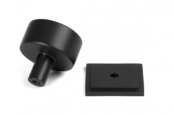 Matt Black Kelso Cabinet Knob - 32mm (Square)