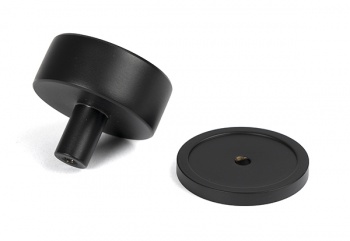 Matt Black Kelso Cabinet Knob - 38mm (Plain)