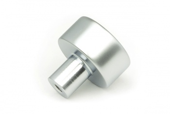 Satin Chrome Kelso Cabinet Knob - 25mm (No rose)