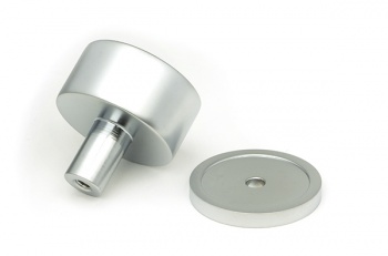 Satin Chrome Kelso Cabinet Knob - 32mm (Plain)