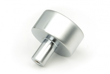 Satin Chrome Kelso Cabinet Knob - 32mm (No rose)