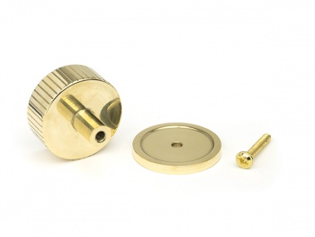 Polished Brass Judd Cabinet Knob - 38mm (Plain)