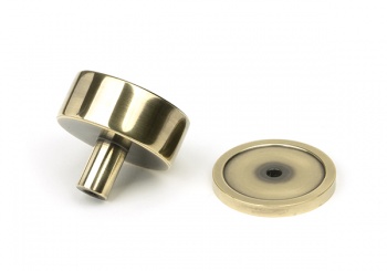 Aged Brass Kelso Cabinet Knob - 38mm (Plain)