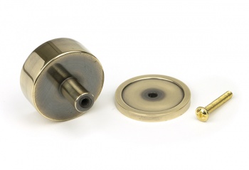 Aged Brass Kelso Cabinet Knob - 38mm (Plain)