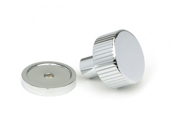 Polished Chrome Judd Cabinet Knob - 25mm (Plain)