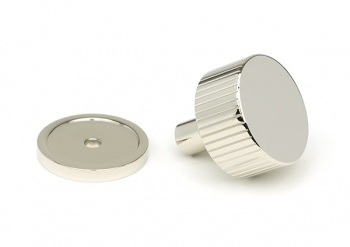 Polished Nickel Judd Cabinet Knob - 32mm (Plain)