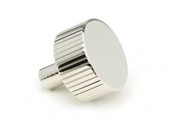 Polished Nickel Judd Cabinet Knob - 32mm (No rose)