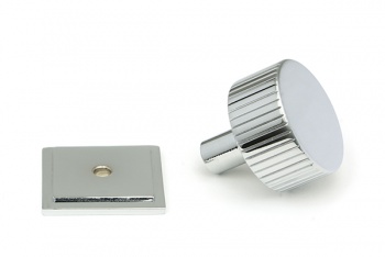 Polished Chrome Judd Cabinet Knob - 32mm (Square)