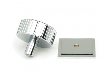 Polished Chrome Judd Cabinet Knob - 38mm (Square)