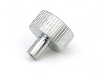 Satin Chrome Judd Cabinet Knob - 32mm (No rose)