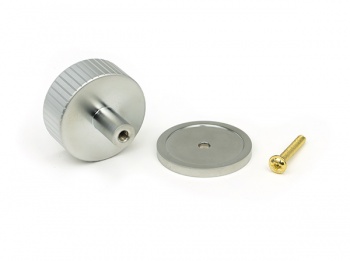 Satin Chrome Judd Cabinet Knob - 38mm (Plain)