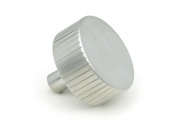 Satin Chrome Judd Cabinet Knob - 38mm (No rose)